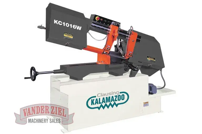 New | in-Stock CLAUSING KC1016W Horizontal Band Saws Michigan US | Vander Ziel Machinery Sales #482390