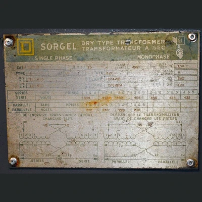 Square D 25 kVA Transformer