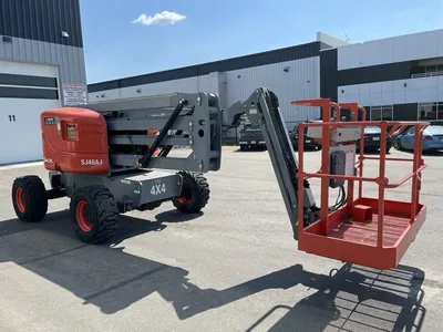 Used 2014 SKYJACK SJ46 AJ ARTICULATING BOOM LIFT Articulating Boom Lifts Alberta CA | Adcock Equipment #1418162