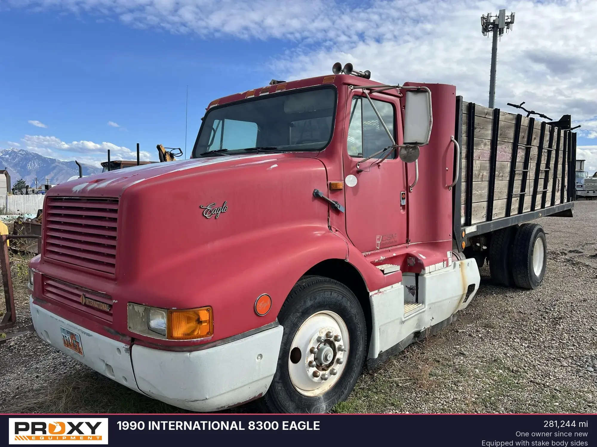 Used 1990 INTERNATIONAL 8300 EAGLE Dump trucks Utah US | Proxy Equipment #1378704