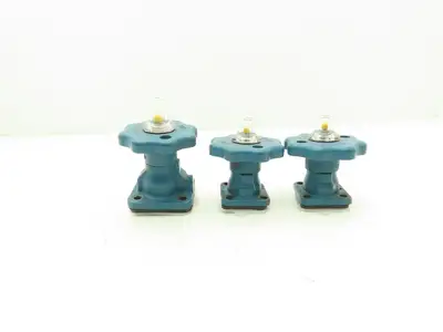 ITT Dia-Flo 1/2" 3/4" Valve Operator Bonnet Handwheel w/Diaphragm  Lot of 3