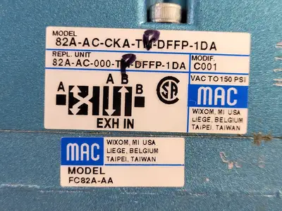 USED MAC 82A-AC-CKA-TP-DFFP-1DA