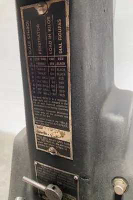 Rockwell Wilson Model 3QR Hardness Tester Machinist Testing Tool