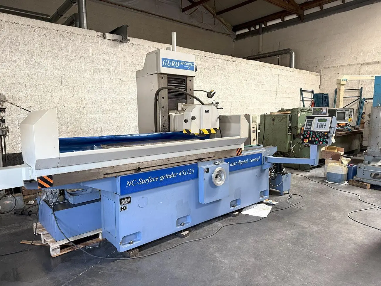 USED GURO ZMM 1250 X 450 MM NC