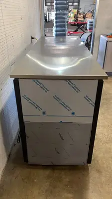 Used Krowne Used 2023 84" Krowne KPT84L-GSS-LRR/LRR Pass Thru Back Bar Cooler Refrigerator - STS Bottle Coolers Illinois US | Falcon Restaurant Supply #1373559
