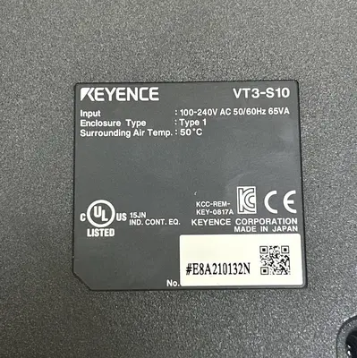 USED KEYENCE VT3-S10