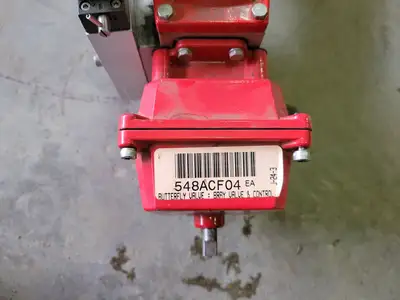 3" Butterfly Valve w/ Actuator Solenoid Operator and Enclosure Switch