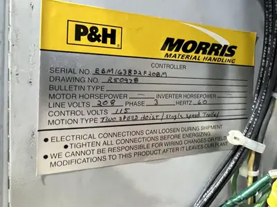 USED P&H HEVI-LIFT M SERIES