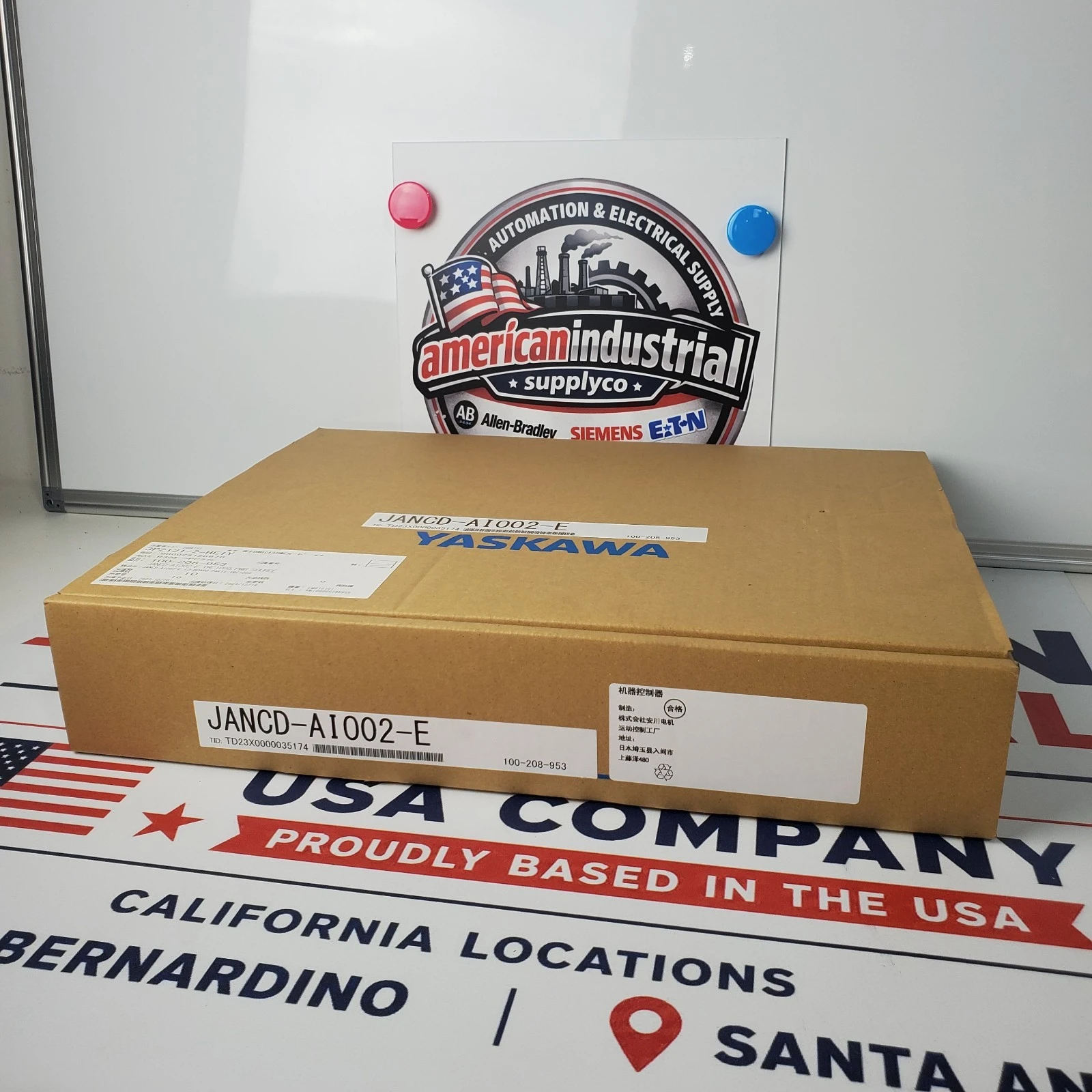 New | in-Stock YASKAWA ELECTRIC JANCD-AI002-E PLC Processors California US | American Industrial Supply Co. #1445146