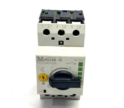 Used MOELLER PKZM0-0,4, PKZM0-0.4 Circuit Breakers | Maverick Industrial Sales #1113190