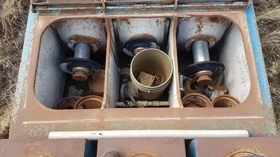USED CONTINENTAL EMSCO F1000 TRIPLEX MUD PUMP