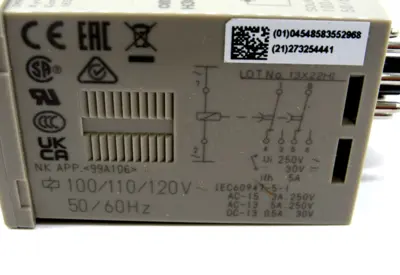NEW OMRON H3CR-H8L TIMER H3CRH8L