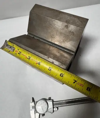 V-Block 6” x 6” x 6” Heavy Duty Machinist Tool Mill Milling Machine