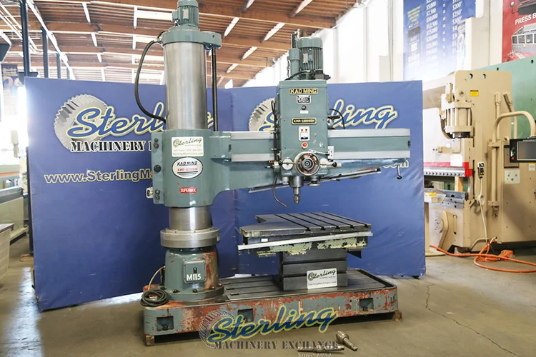 Used KAO MING KMR-1600DH Radial Drills California US | Sterling Machinery Exchange #1465348