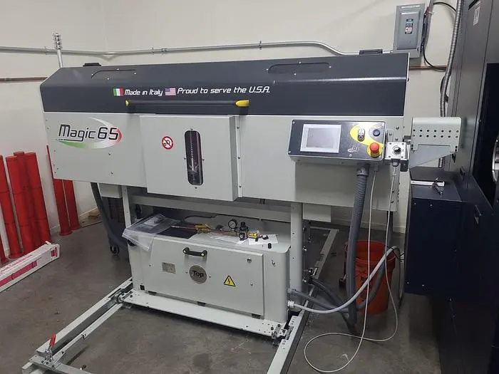 Used 2022 TOP AUTOMATION MAGIC 65 BARFEEDER Bar Feeds California US | Bay Area CNC Machinery #683320