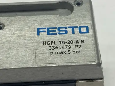 HGPL-14-20-A-B | Festo  Parallel Gripper 20mm Stroke Per Jaw 3361479 - Used