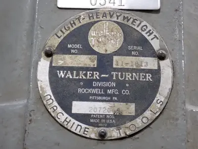 Walker-turner 20" Drill Press