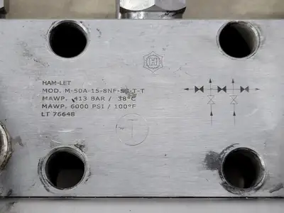 USED HAM-LET M-50A-15-8NF-SS-T-T