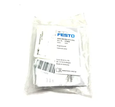 New | in-Stock Festo Solenoid Valve 5/2 Bistable 573418 Solenoid Valves Michigan US | Maverick Industrial Sales #1391519