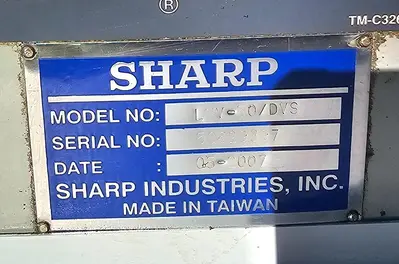 USED 2007 SHARP LMV-50/DVS