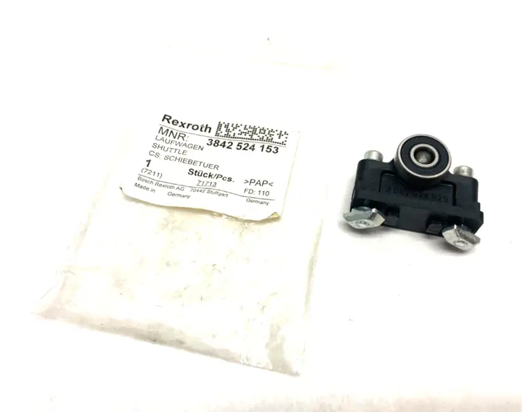 New | in-Stock BOSCH REXROTH DUAL BEARING SHUTTLE TROLLEY Bearings | Maverick Industrial Sales #1108134