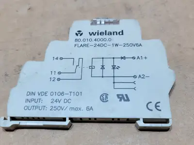 Used WIELAND 80.010.4000.0 Misc Electrical & Power Parts British Columbia CA | Lenmark #1439821