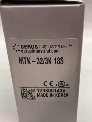 New | in-Stock CERUS MTK-32/3K 18S Miscellaneous Equipment (Electrical & Power) | Surplus Asset Holdings #1198969