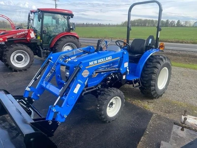 New | in-Stock 2026 NEW HOLLAND WORKMASTER 25 Sub-Compact & Compact Tractors Maine US | Beauregard Equipment #1511319