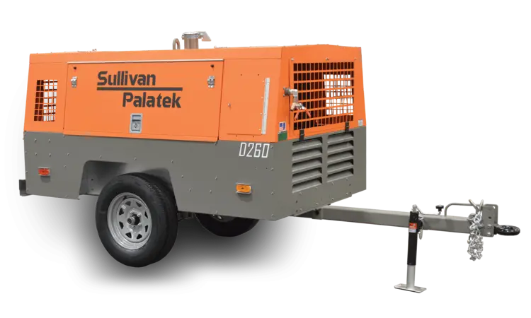 Used SULLIVAN PALATEK D260PDKR Air Compressors, Portable Saskatchewan CA | Certified Sales and Rentals #1637870