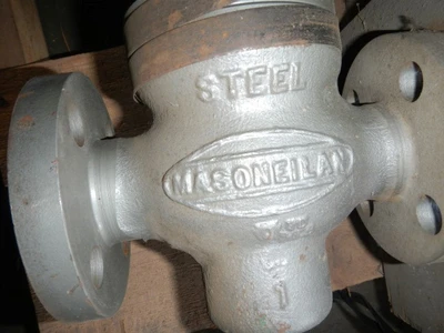 Masoneilan 1" 600 Class, Carbon Steel Flanged Control Valve