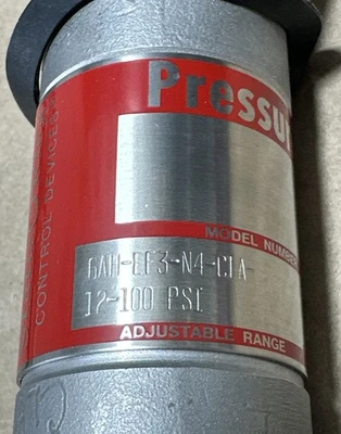 NEW Static O Ring Control Devices (SOR) 6AH-EF3-N4-C1A-12-100PSI