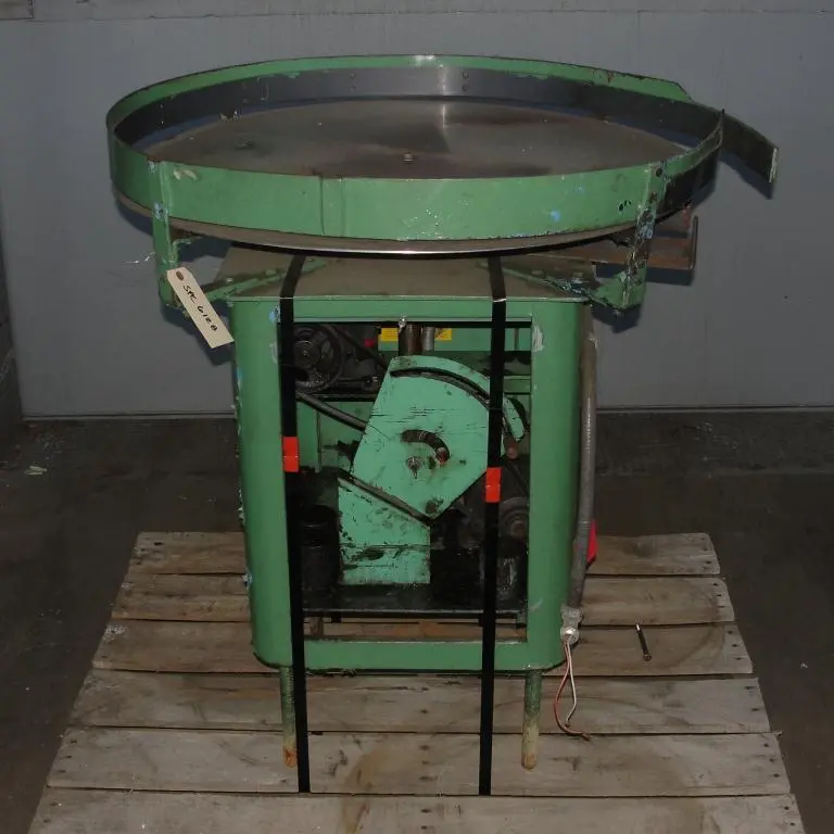 SPC6128  Accumulation Table 35" rotary accumulation table Stainless Steel Contact Parts