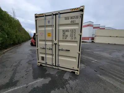 40 ft New/One Trip High-Cube Double Door Container - TDSU8025309