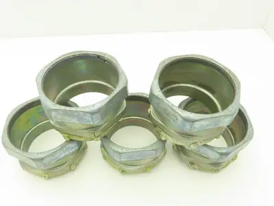 4" EMT Compression Connector Lot of 5