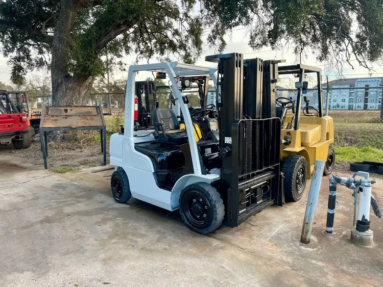 Used 2015 UNICARRIERS PF50 Liquid Propane Forklifts Texas US | TB Forklifts #1274999