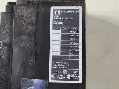 USED SQUARE D HJL36125