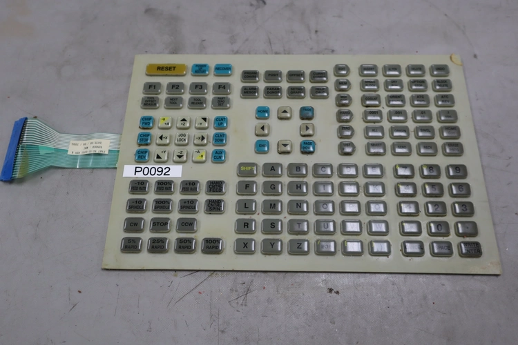 Used USED HAAS PARTS AND TOOLING HAAS 61-0201 MACHINE TOOL 610201 MEMBRANE KEYBOARD Tooling & Accessories (Other) Minnesota US | Machinesused.com #225767
