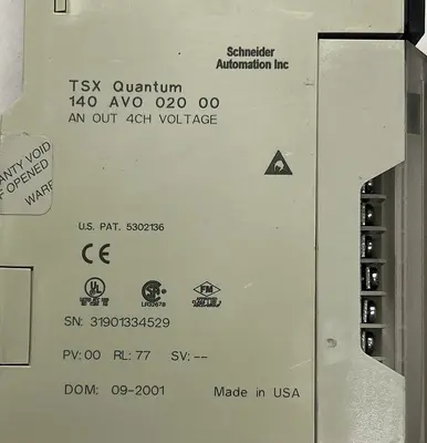 USED SCHNEIDER ELECTRIC 140AVO02000