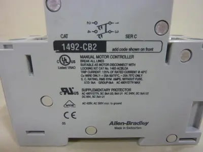 USED ALLEN BRADLEY 1492-CB2/H020 SER C