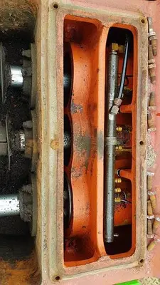 USED NATIONAL JWS-165L TRIPLEX WELL SERVICING REVERSING MUD PUMP TRAILER