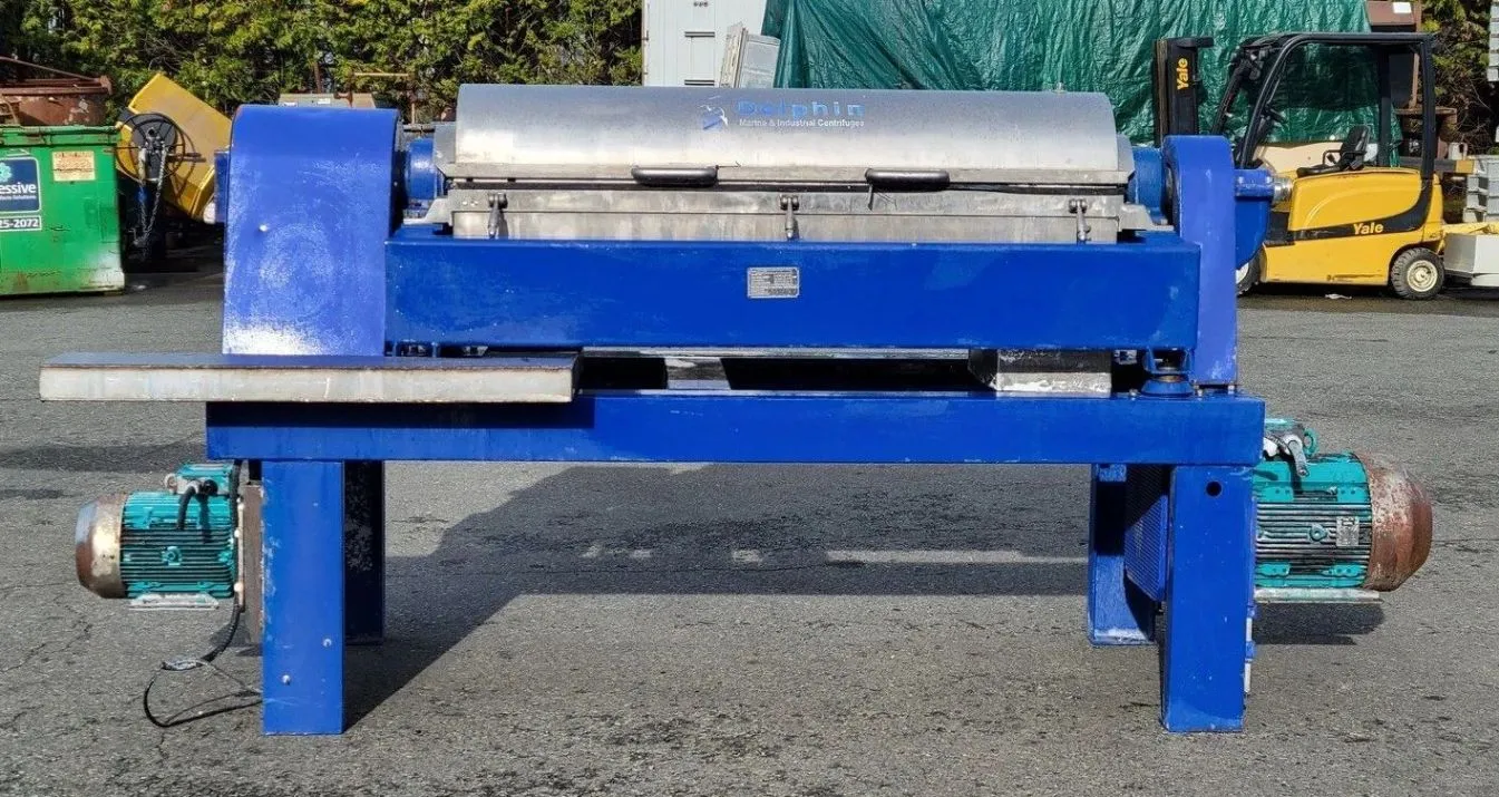 Alfa-Laval NX 418B-31G decanter centrifuge, 316SS.