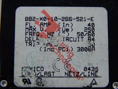 Used CARLING TECHNOLOGIES _UNKNOWN_ Circuit Breakers Texas US | OCO Industrial #1687982