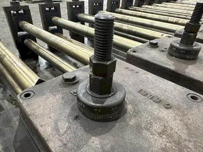 20 STAND X 2.5" X 37" ARDCOR MODEL #S10-2.5-37 ROLLFORMER: STOCK #21334