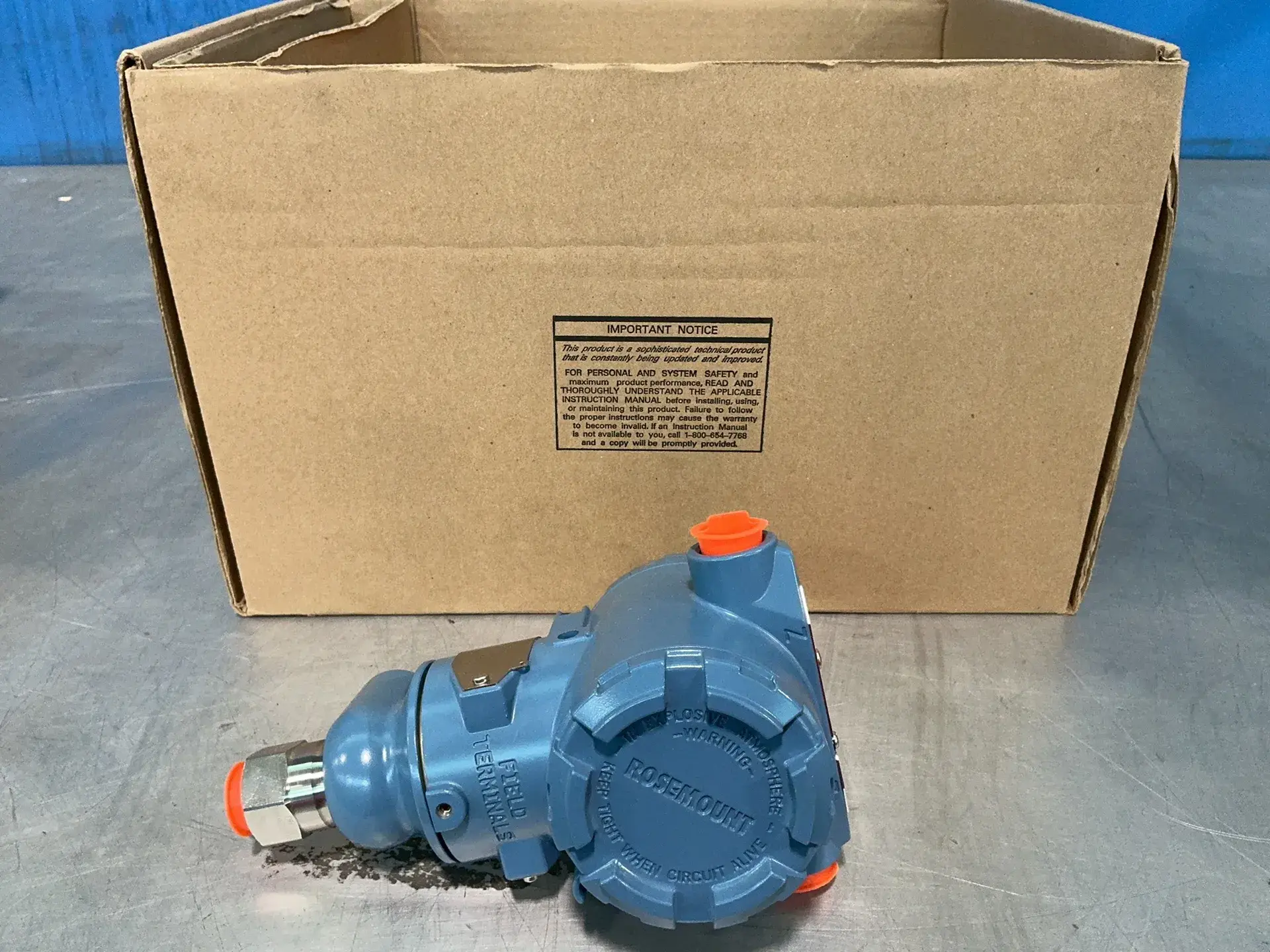 Used ROSEMOUNT / EMERSON 3051TG2A2B22AB4M5 Pressure Transmitters Ohio US | HGR 24 #1478255