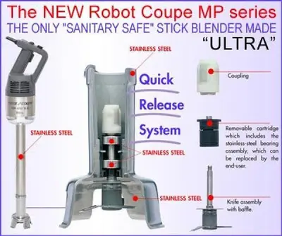 ROBOT  COUPE HAND HELD  POWER STICK MIXERS - BLENDERS