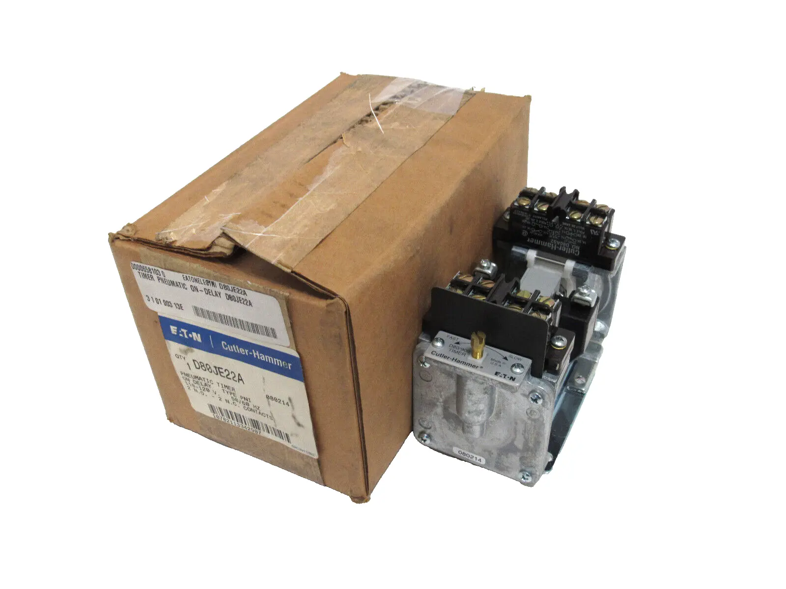 NEW EATON D80JE22A PNEUMATIC TIMER SER.A2