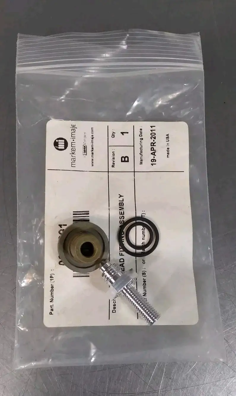 Marken Imaje 0695891 Bulkhead Fitting Assembly Loc5E8