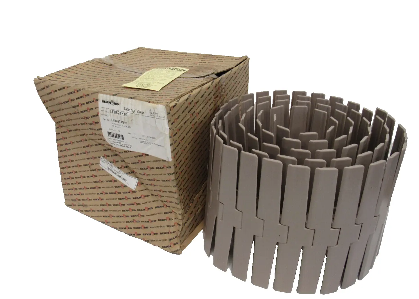 NEW REXNORD LF882TK10 TABLETOP CHAIN 10FT