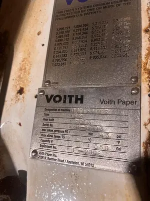 Used 2013 VOITH F2 Miscellaneous Printing & Paper Equipment Pennsylvania US | Global Equipment International, LLC #1264876