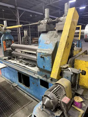 48" X 6" WEAN MOTORIZED SLITTER HEAD FOR SLITTING LINE: YOBRO #25242